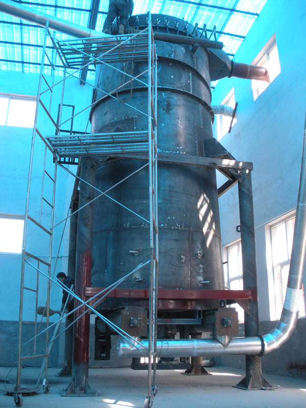 精制棉粉儲料，收塵倉